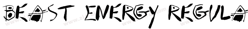 Beast Energy Regula字体转换 Beast Energy Regula字体转换